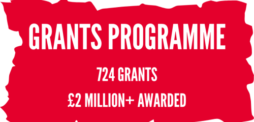 724 GRANTS AWARDED AND OVER £2M
